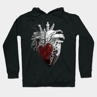 Cyborg Heart 2 Hoodie